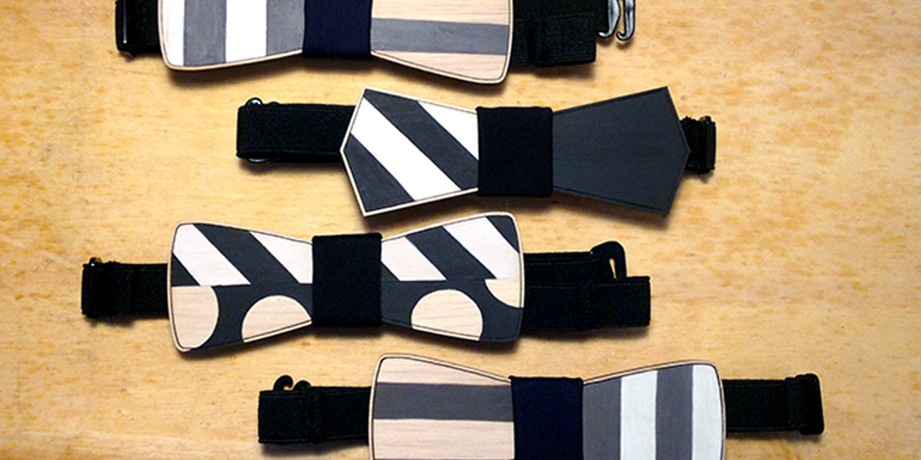 Accessori Personalizzati Papillon Legno